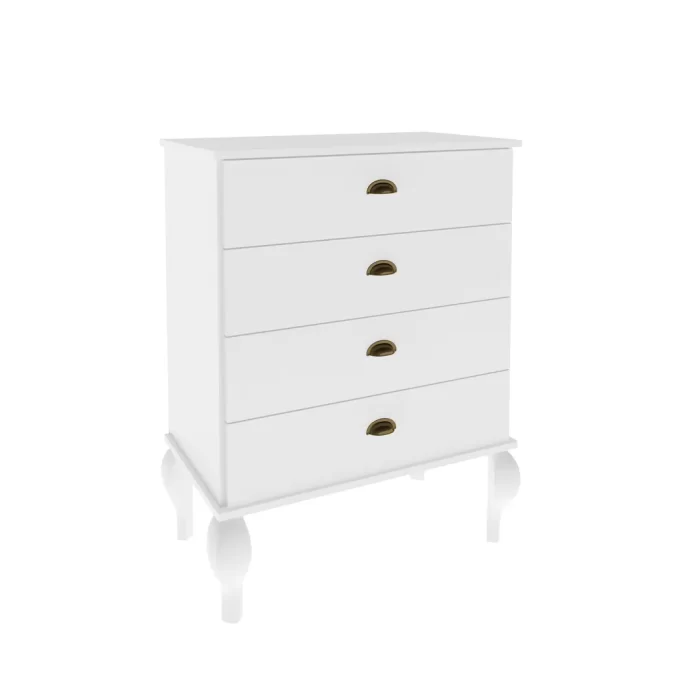 Cómoda Clásica 4 Cajones - Imagen 3