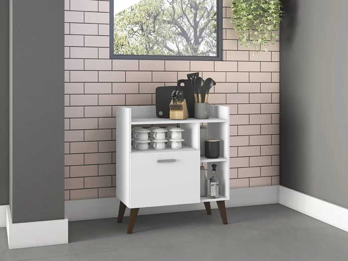 Aparador P.P com 1 Basculante 700X800X365 MM - Imagem 2