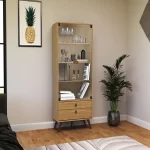 Cristaleira com 2 Portas e 2 Gavetas 800X1730X385 MM - Imagem 7