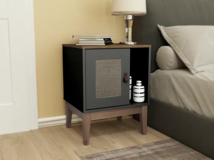 SIDE TABLE 45X38.5CM 1 DOOR MB 1004 - Image 2