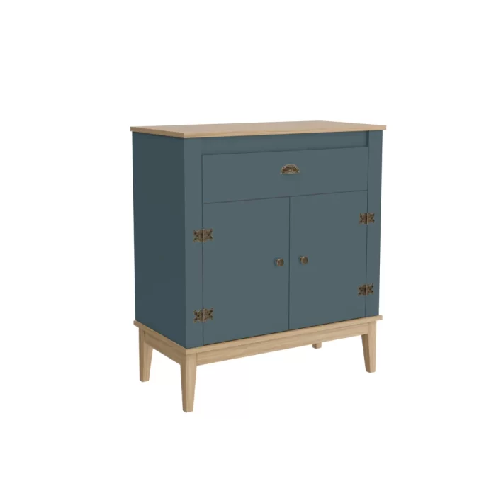 Aparador Colonial 800x900x410 Mm 1 Gaveta 2 Portas - Imagem 4