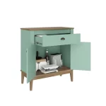 Aparador Colonial 800x900x410 Mm 1 Gaveta 2 Portas - Imagem 10