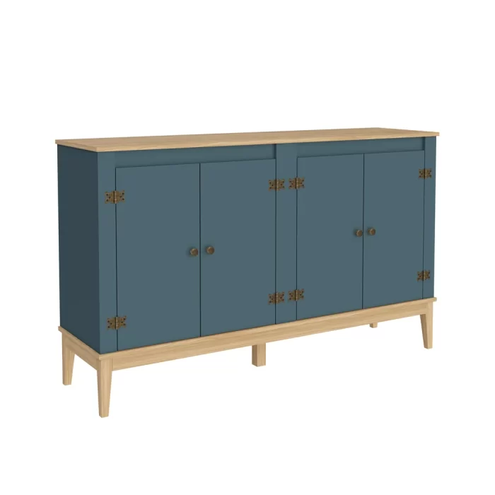 Aparador - Buffet Colonial 1490x900x410 Mm 4 Puertas - Imagen 4