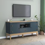 Rack - Colonial 1350x660x410 Mm 2 Portas 1 Gaveta - Imagem 2