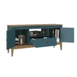 Rack - Colonial 1350x660x410 Mm 2 Portas 1 Gaveta - Imagem 3