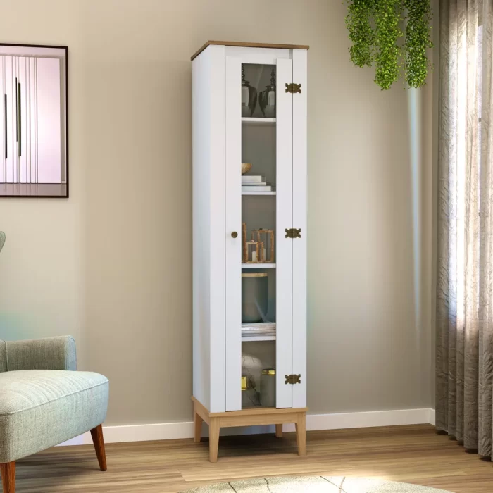 Cristaleira - Colonial 450x1800x405 Mm 1 Porta - Imagem 8