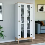 Cristaleira - Colonial 750x1800x410 Mm 2 Portas - Imagem 8