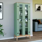 Cristaleira - Colonial 750x1800x410 Mm 2 Portas - Imagem 5