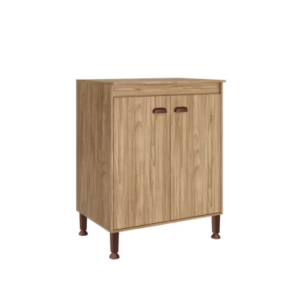 O Balcão de Cozinha 2 portas com Tampo 70cm