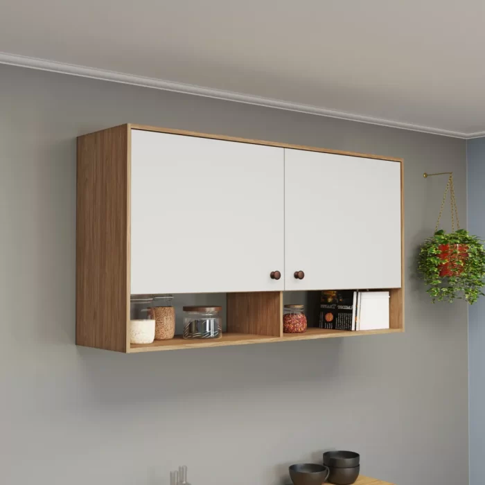 Mueble de cocina elevado 120cm 2 puertas - Imagen 5