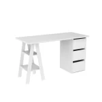 Mesa Escrivaninha 02 Prateleiras e Gavetas 1350X780X600 MM