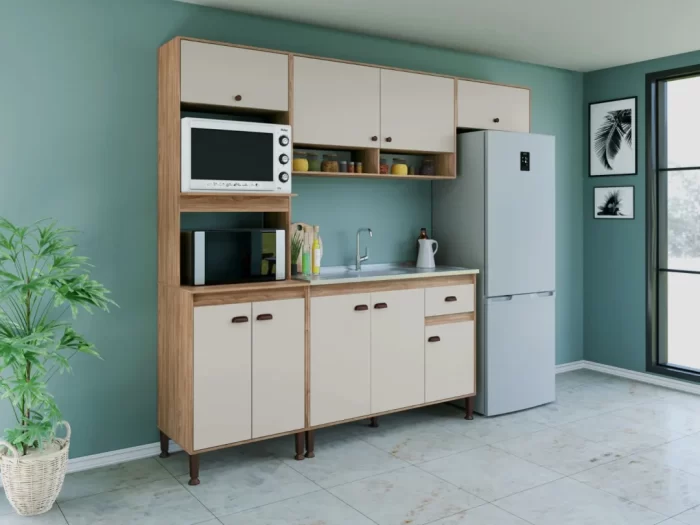 Cozinha TORINO 1 - 2530 X 2155 X 515 MM - Imagem 2