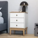 Mesa De Cabeceira - Colonial 450x660x380 Mm 3 Gavetas - Imagem 2