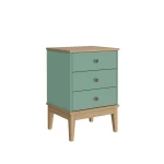 Mesa De Cabeceira - Colonial 450x660x380 Mm 3 Gavetas - Imagem 10