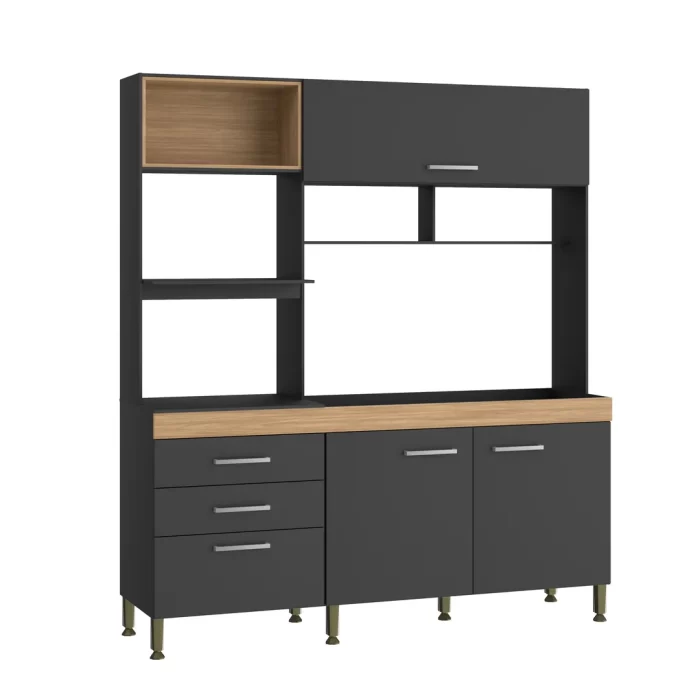 Cozinha Compacta Isis – 1860x2132x520 mm - Imagem 2