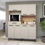 Balcão Kit 1400x1850x385 mm – 7 Portas e 1 Gaveta