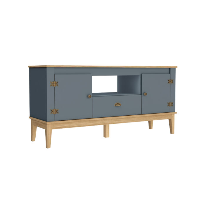 Mueble para TV de 2 puertas y 1 cajón - Imagen 4