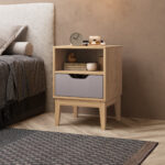 Bedside table 1 drawer - Image 2