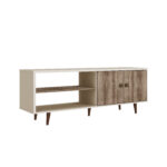 Mueble de dos puertas con hueco