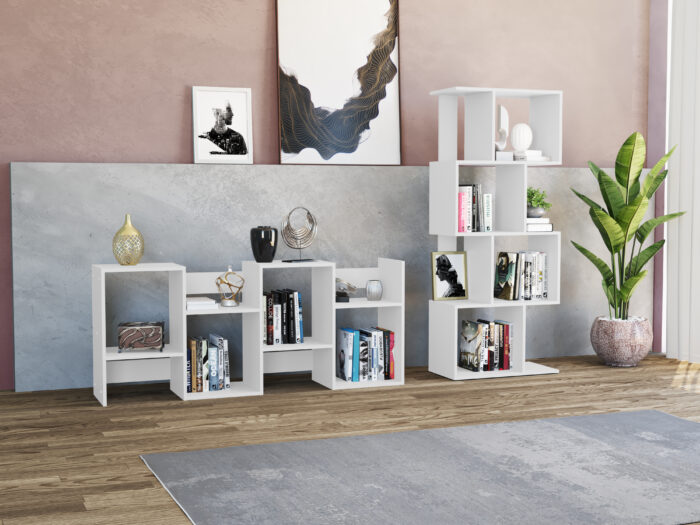 Estantería multiusos con nichos - horizontal / vertical - Imagen 2
