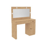 Tocador estilo camerino con 1 puerta y 1 cajón